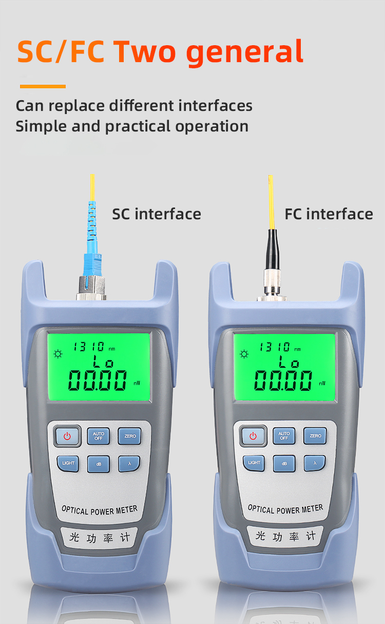 Fiber Optical Power Meter High Quality 2-year warranty Replace New One Only